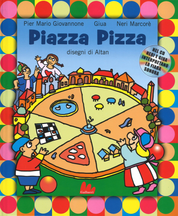 Kniha Piazza Pizza Tullio F. Altan