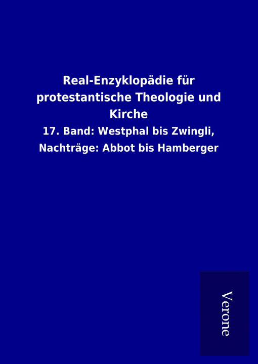 Carte Real-Enzyklopädie für protestantische Theologie und Kirche ohne Autor