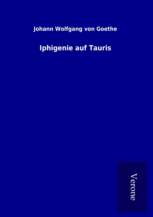 Βιβλίο Iphigenie auf Tauris Johann Wolfgang von Goethe