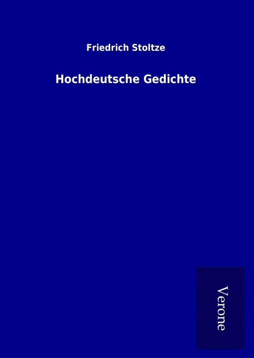Carte Hochdeutsche Gedichte Friedrich Stoltze