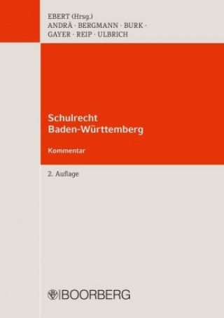 Kniha Schulrecht Baden-Württemberg Sabine Andrä