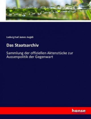 Libro Staatsarchiv Ludwig Karl James Aegidi