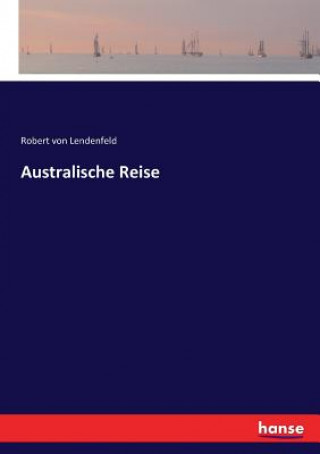 Book Australische Reise Robert von Lendenfeld