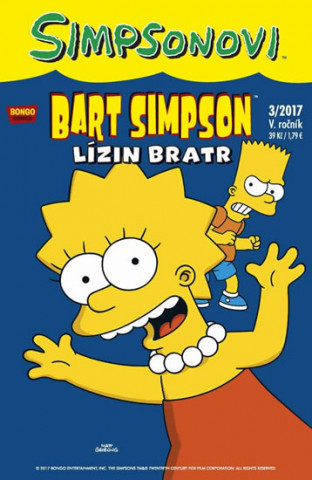 Knjiga Bart Simpson Lízin bratr Matt Groening