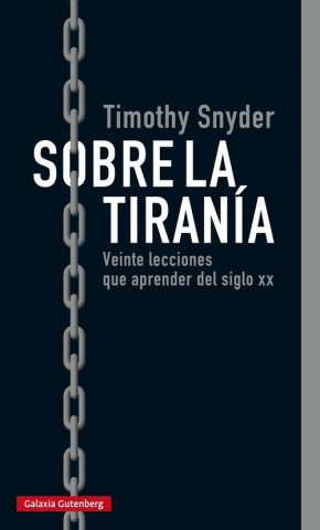 Könyv Sobre la tiranía Timothy Snyder