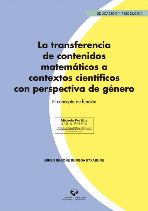 Книга La transferencia de contenidos matemáticos a contextos científicos con perspectiva de género: El concepto de función 