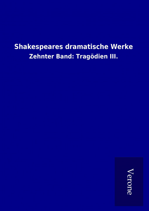 Libro Shakespeares dramatische Werke ohne Autor