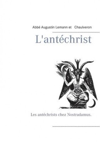 Книга L'antechrist Abbé Augustin Lemann