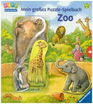 Kniha Mein großes Puzzle-Spielbuch: Zoo Anne Möller