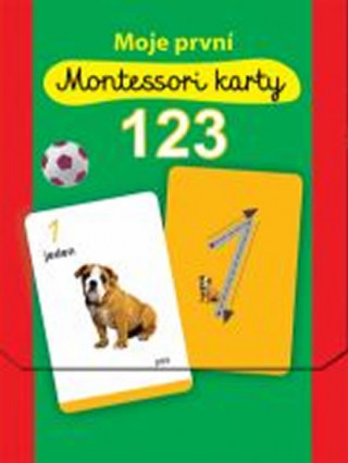 Tiskovina Moje první Montessori karty 123 neuvedený autor