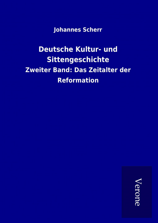 Buch Deutsche Kultur- und Sittengeschichte Johannes Scherr