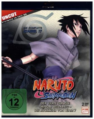 Wideo Naruto Shippuden - Der vierte große Shinobi Weltkrieg - Die Rückkehr von Team 8. Staffel.17, 2 Blu-ray Hayato Date