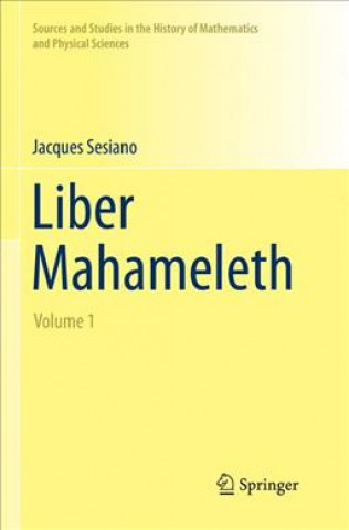 Kniha Liber Mahameleth Jacques Sesiano