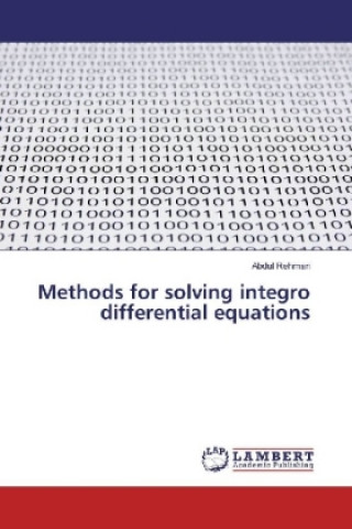 Buch Methods for solving integro differential equations Abdul Rehman