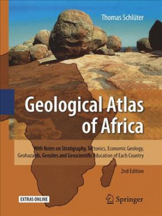 Carte Geological Atlas of Africa Thomas Schluter