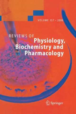 Könyv Reviews of Physiology, Biochemistry and Pharmacology 157 S. G. Amara