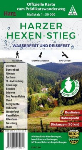 Printed items Harzer Hexen-Stieg Harzer Tourismusverband