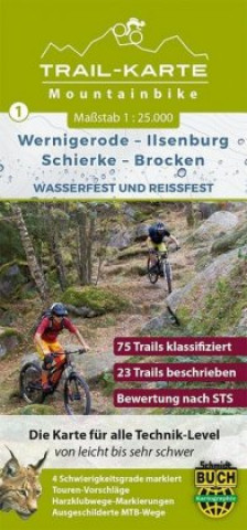 Drucksachen MTB (Mountain-Bike) Harz 1: Wernigerode - Ilsenburg - Schierke - Brocken Maximilian Schmidt