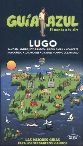 Carte Guía Azul. Lugo 