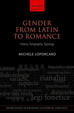 Kniha Gender from Latin to Romance Michele Loporcaro