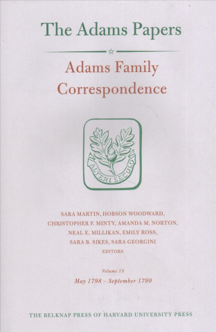 Kniha Adams Family Correspondence Adams Family