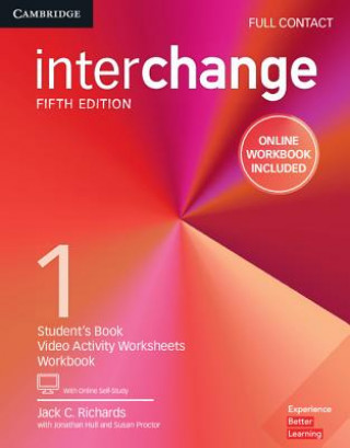 Könyv Interchange Level 1 Full Contact with Online Self-Study and Online Workbook Jack C. Richards