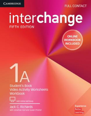 Könyv Interchange Level 1A Full Contact with Online Self-Study and Online Workbook Jack C. Richards