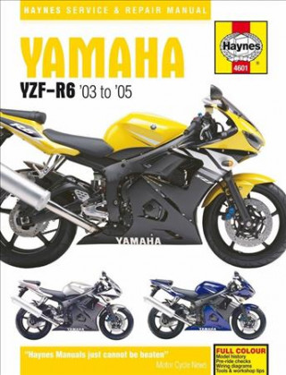 Knjiga Yamaha YZF-R6 (03 - 05) Matthew Coombs