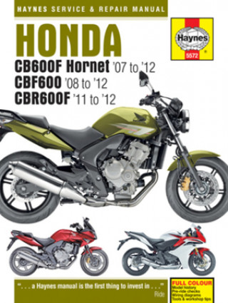 Kniha Honda CB600 Hornet, CBR600F (07-1 Matthew Coombs