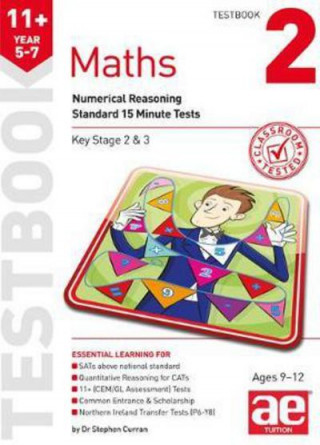 Kniha 11+ Maths Year 5-7 Testbook 2 Stephen Curran