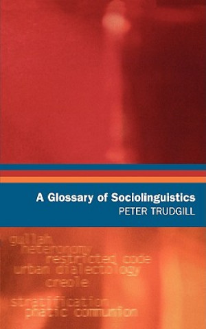Könyv A Glossary of Sociolinguistics Peter Trudgill