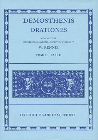 Carte Demosthenes Orationes Demosthenes