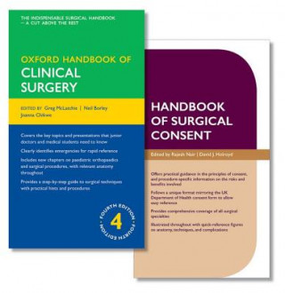 Kniha Oxford Handbook of Clinical Surgery and Handbook of Surgical Consent Greg McLatchie