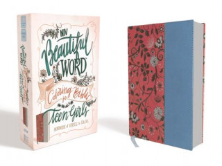Carte NIV, Beautiful Word Coloring Bible for Teen Girls, Imitation Leather, Pink/Blue: Hundreds of Verses to Color Zondervan