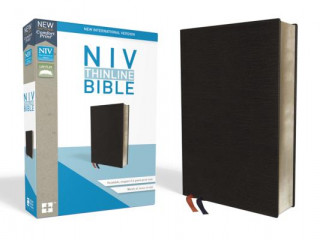 Carte NIV, Thinline Bible, Bonded Leather, Black, Indexed, Red Letter Edition Zondervan