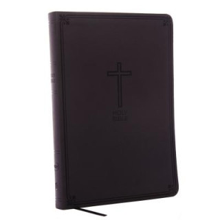 Carte NKJV, Value Thinline Bible, Large Print, Leathersoft, Charcoal, Red Letter, Comfort Print Thomas Nelson