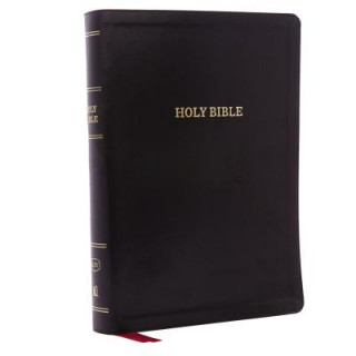 Book KJV Holy Bible, Super Giant Print Reference Bible, Deluxe Black Leathersoft, 43,000 Cross References, Red Letter, Comfort Print: King James Version Thomas Nelson