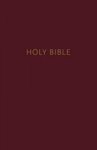 Könyv NKJV, Pew Bible, Hardcover, Burgundy, Red Letter, Comfort Print Thomas Nelson