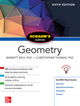 Könyv Schaum's Outline of Geometry, Sixth Edition Christopher Thomas