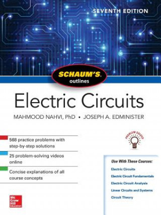 Könyv Schaum's Outline of Electric Circuits, Seventh Edition Mahmood Nahvi