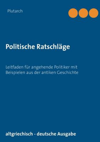 Buch Politische Ratschlage Plutarch