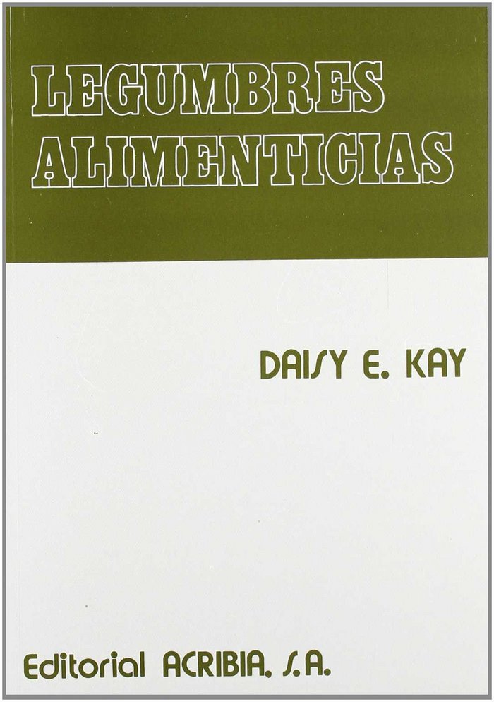 Carte Legumbres alimenticias Daisy E. Kay