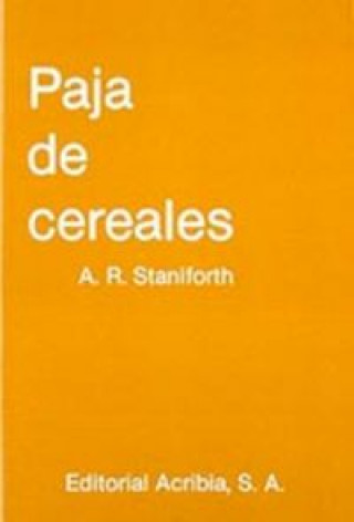 Книга Paja de cereales R. A. Staniforth