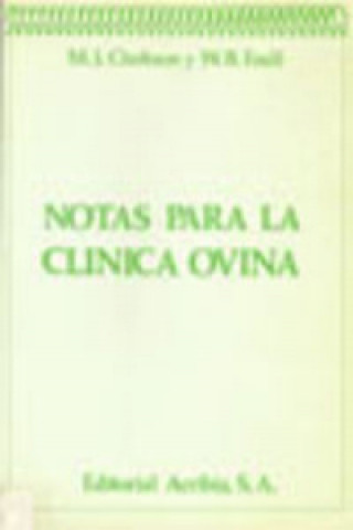 Kniha Notas para clínica ovina M. J. . . . [et al. ] Clarkson