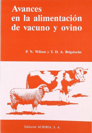 Boek Avances en la alimentación de vacuno y ovino P. N. Wilson