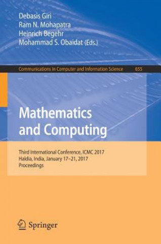 Kniha Mathematics and Computing Debasis Giri