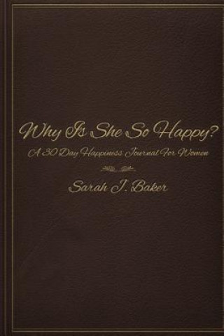 Boek Why is She So Happy? Sarah J. Baker