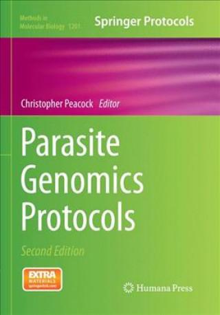 Książka Parasite Genomics Protocols Christopher Peacock