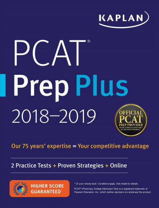 Knjiga PCAT Prep Plus 2018-2019 Kaplan Test Prep