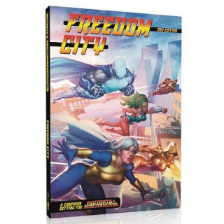 Carte Mutants and Masterminds RPG Freedom City Campaign City Steve Kenson